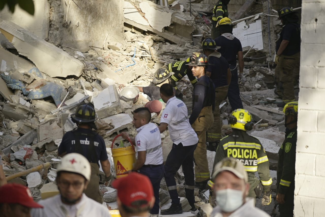 Desplome de Edificio en Barranquilla
