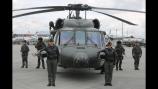 Policía reportó que, de 64 helicópteros Blackhawk en la flota, 18 están en tierra