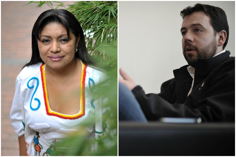 Oneida Pinto, el florero de Llorente en Cambio Radical. /Carlos Fernando Galán prefirió hacerse a un lado. Cristian Garavito / Archivo - El Espectador