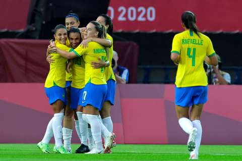 Brasil goleó a China en su debut en los Olímpicos de Tokio 2021