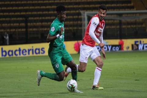 Serie abierta: Equidad y Santa Fe igualaron en Techo