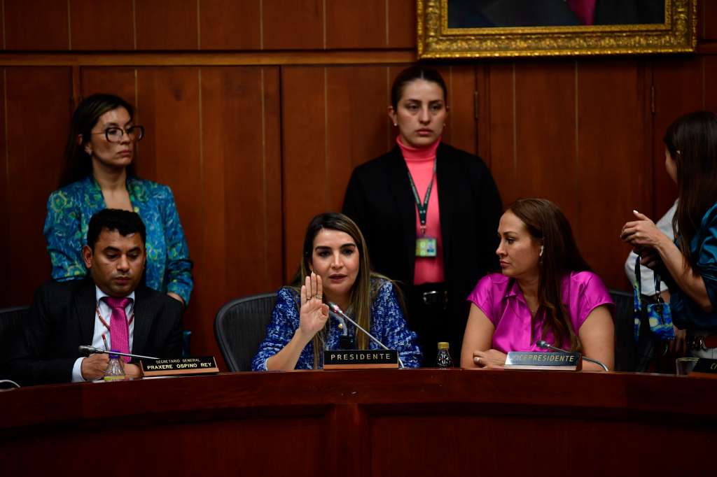 Senadora del partido Conservador durante el debate de la reforma laboral del gobierno de Gustavo Petro la cual se hundió en la Comisión Séptima del Senado