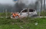 Hallaron un cuerpo dentro de un carro incinerado en Restrepo, Valle