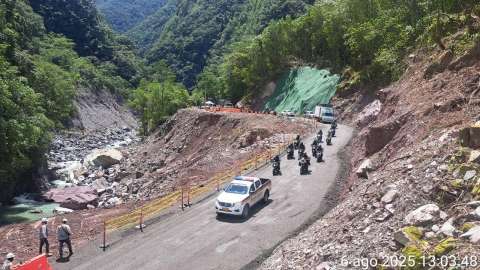 Habilitado tramo de la transversal del Sisga que había cerrado por lluvias