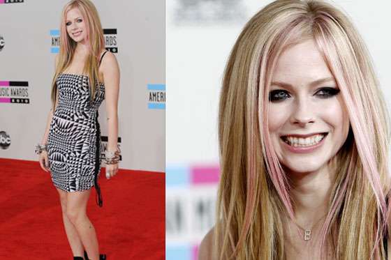 Avril Lavigne a la vanguardia