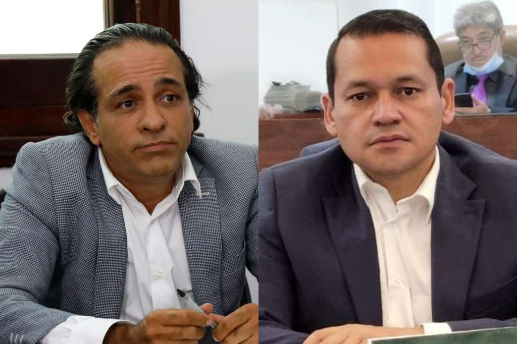 El senador López pidió al Fiscal General de la Nación investigar la procedencia del mensaje.