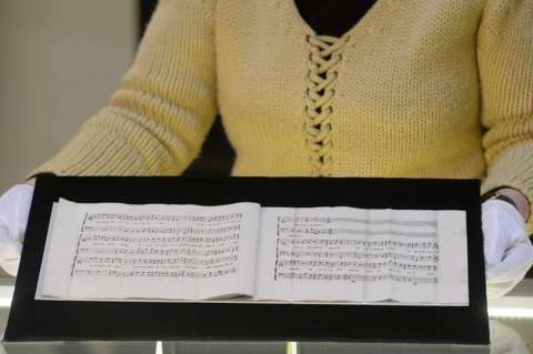 Pieza inédita de Mozart y Salieri fue presentada en Praga