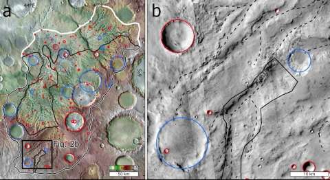 El agua pudo fluir por los valles de Marte cientos de millones de años