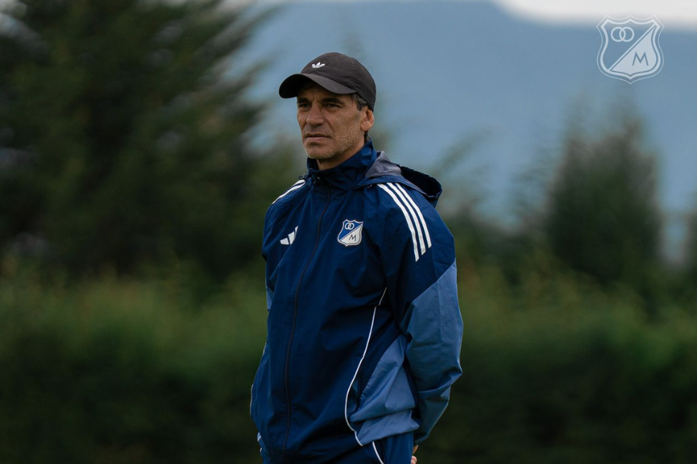 Fabián Bustos, director técnico de Millonarios.