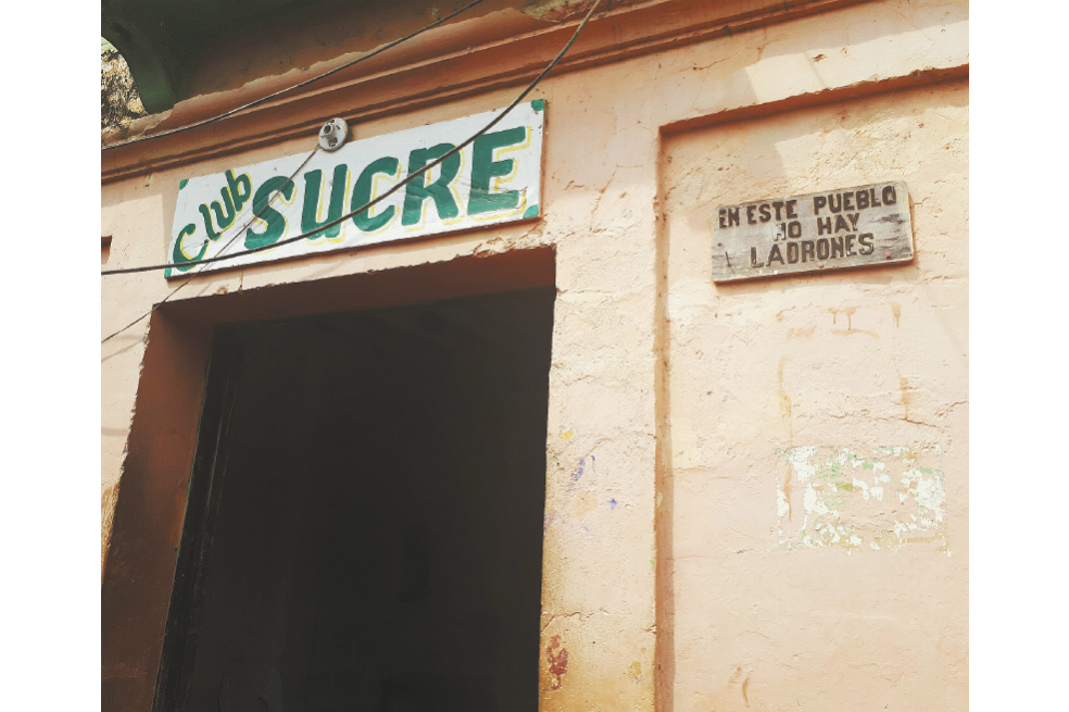 Una postal del pueblo de Sucre, con la magia del realismo mágico. / Marco Cortés
