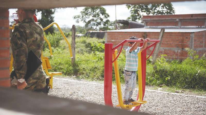 La primera jornada del Sistema Local de Justicia en Lejanías se realizó el pasado 30 de noviembre. / Mauricio Alvarado - El Espectador