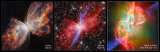 La nube cósmica con forma de mariposa que el telescopio James Webb reveló