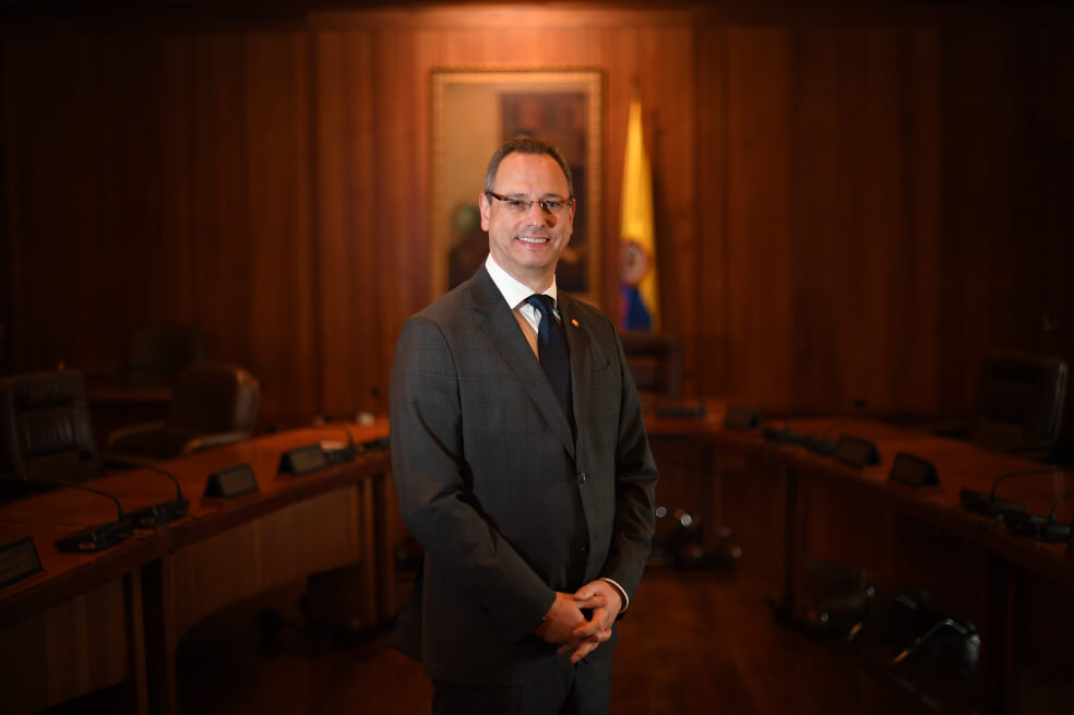 Álvaro Namén Vargas asegura que no se han reportado presiones indebidas o seguimientos ilegales (que sepan). / Gustavo Torrijos - El Espectador