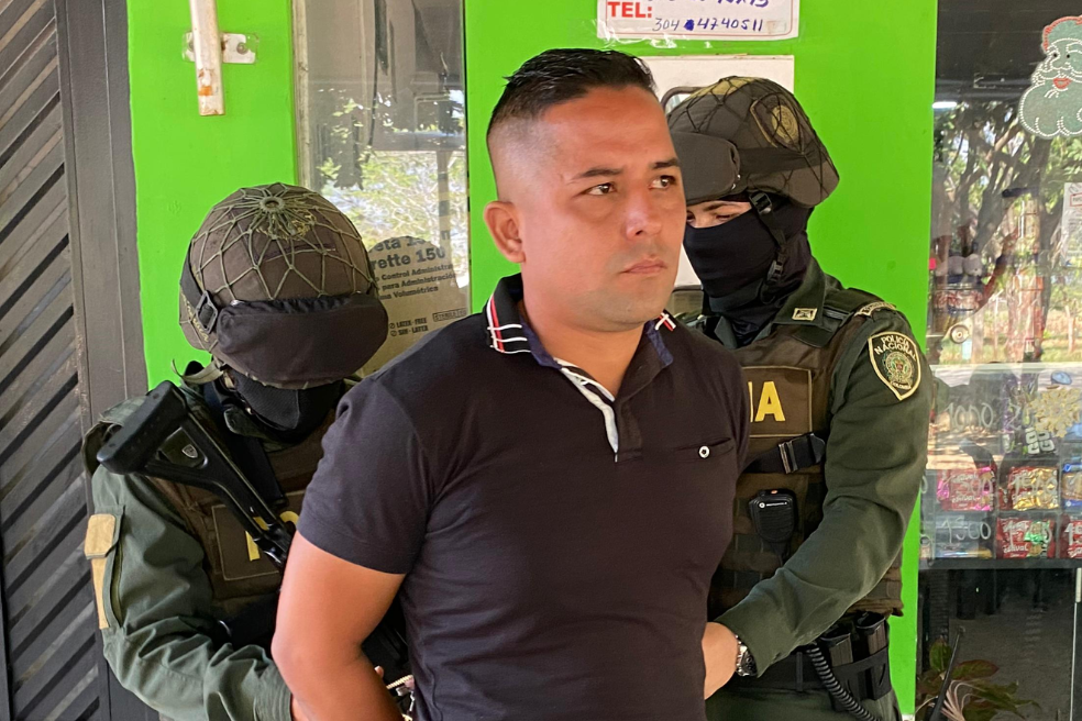 Capturado alias Orejas o Petacas, uno de los responsables del atentado a la Escuela de Cadetes General Santander, en 2019.