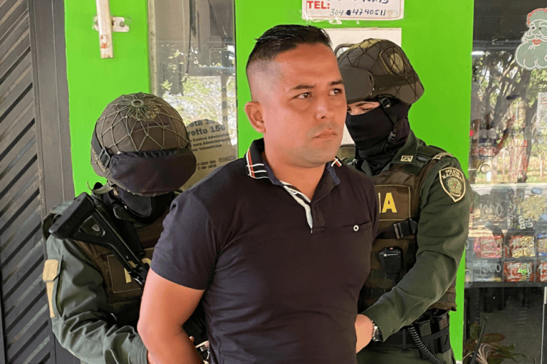Capturado alias Petacas, responsable del atentado a la Escuela General Santander