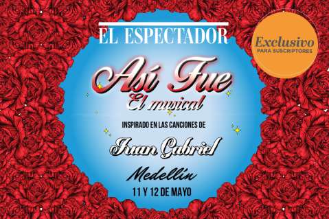 El legado de Juan Gabriel cobra vida en Medellín con ‘Así fue, el musical’