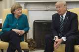 Merkel se reúne con Donald Trump en la Casa Blanca