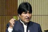 ONU acepta mascado de coca en Bolivia