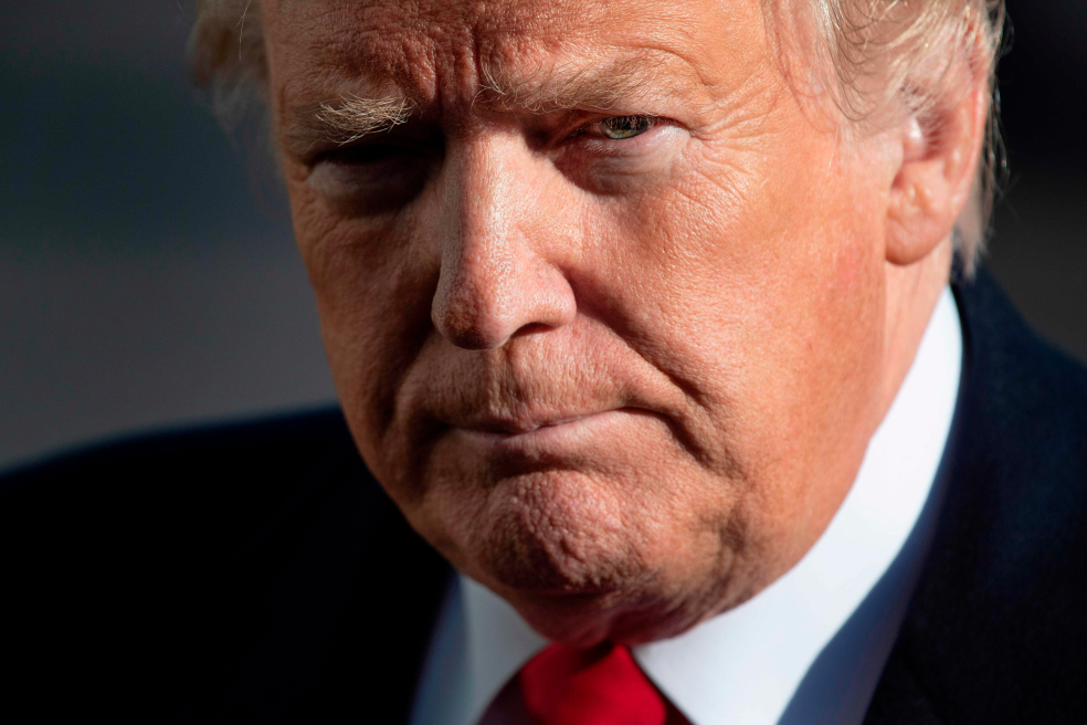 Donald Trump, presidente de Estados Unidos, insiste en mantener el cierre del Gobierno si no se construye muro fronterizo. / AFP
