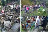 Reanudan labores de búsqueda en Sabanalarga tras accidente que deja 14 muertos
