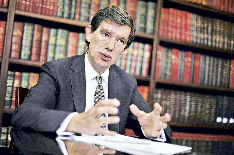 Francisco Reyes, superintendente de Sociedades. / Luis Ángel