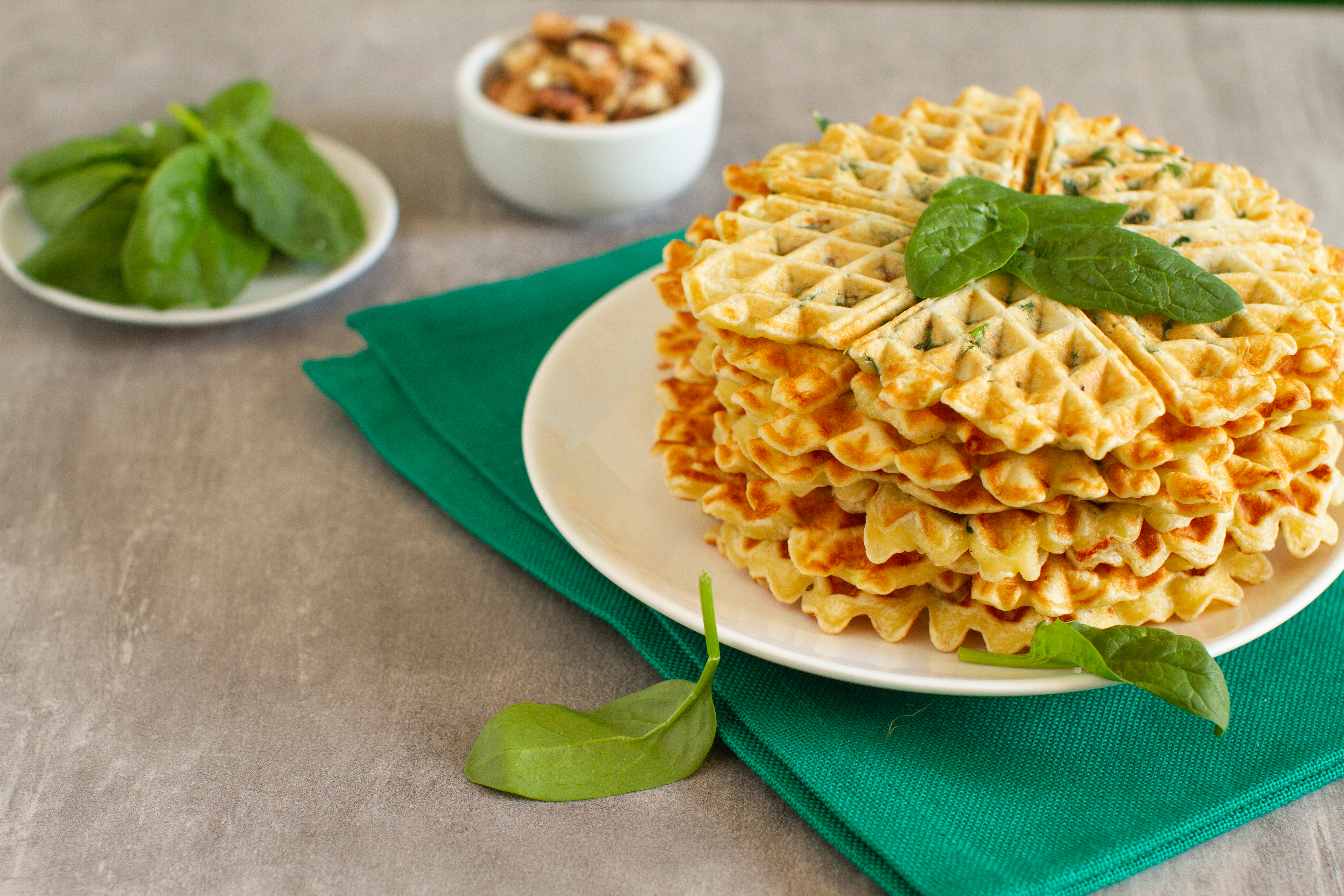 Waffles de yuca