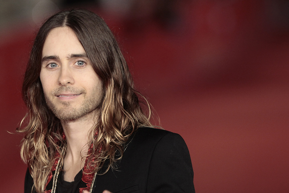 Jared Leto attends the premiere of movie Dallas Buyers Club, presented in compettition at the 8th International Rome Film Festival.