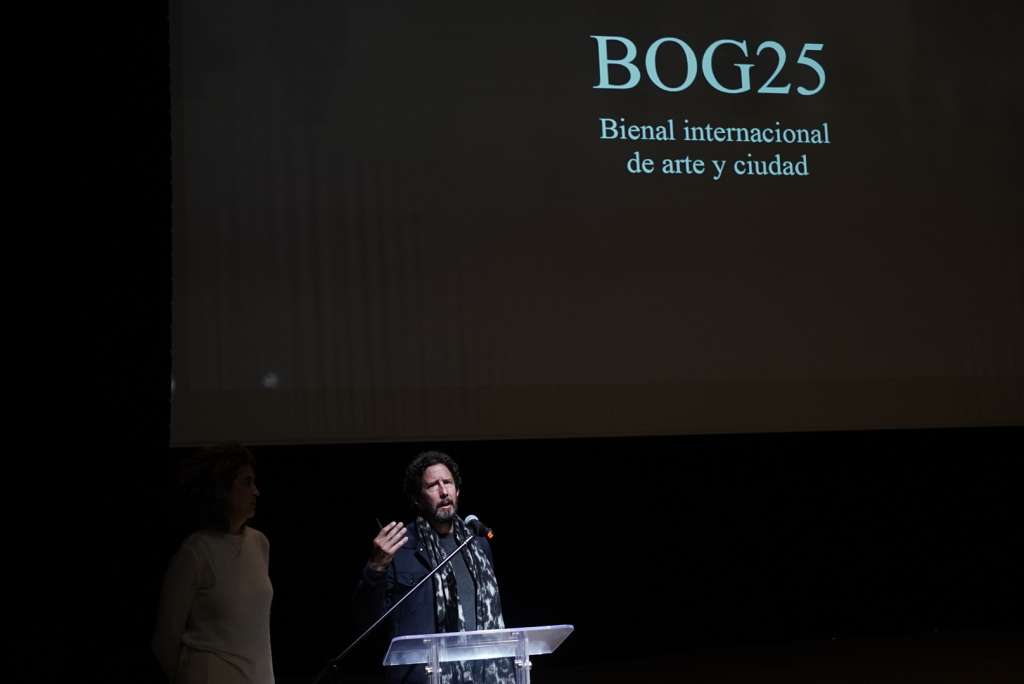 Este 5 de diciembre se llevó a cabo el evento de la Bienal Internacional de arte y ciudad de Bogotá 2025.