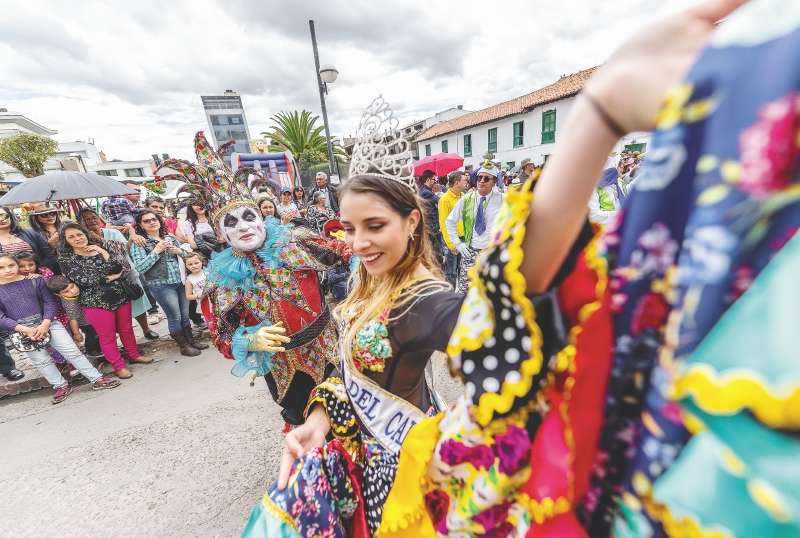 En Paipa, entre reinas y tamboras, y se le rindió homenaje a la cumbia, su valor patrimonial en Colombia, su cultura musical. / / Paolo Ávila.
