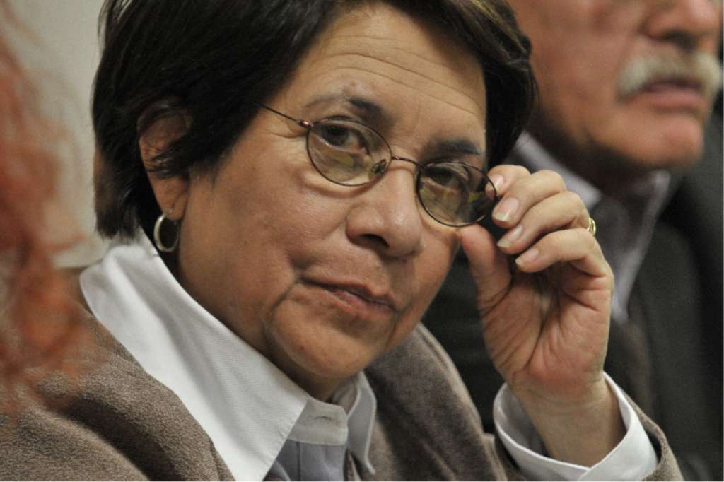 Aída Avella, senadora de la Unión Patriótica. / Gustavo Torrijos.