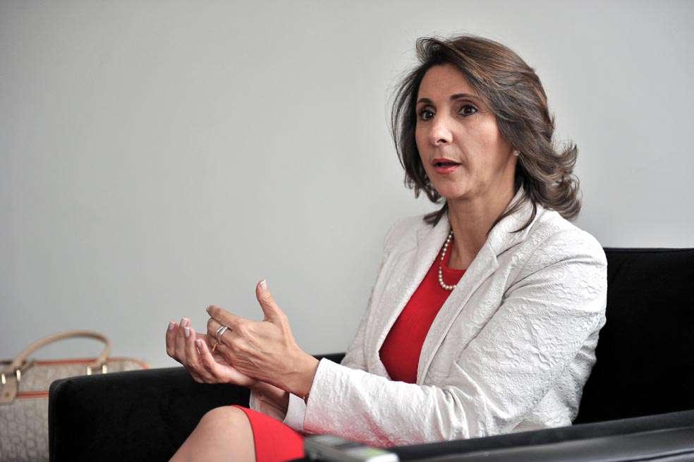 La exauditora general de la Nación, Laura Marulanda. / David Campuzano - El Espectador