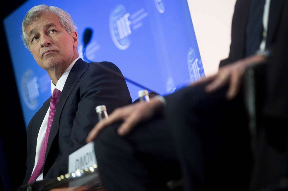 Jamie Dimon, director ejecutivo de JPMorgan. / Bloomberg