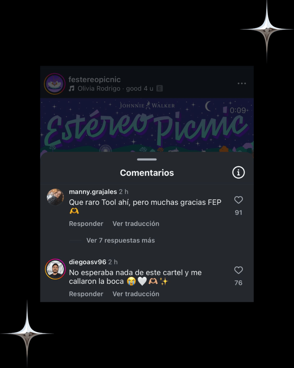 Reacciones al FEP 2025 en @festereopicnic