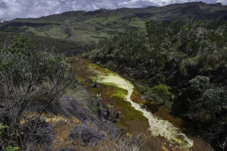 Greenpeace recorrió el Páramo de Pisba donde continúa la actividad minera ilegal. / Greenpeace