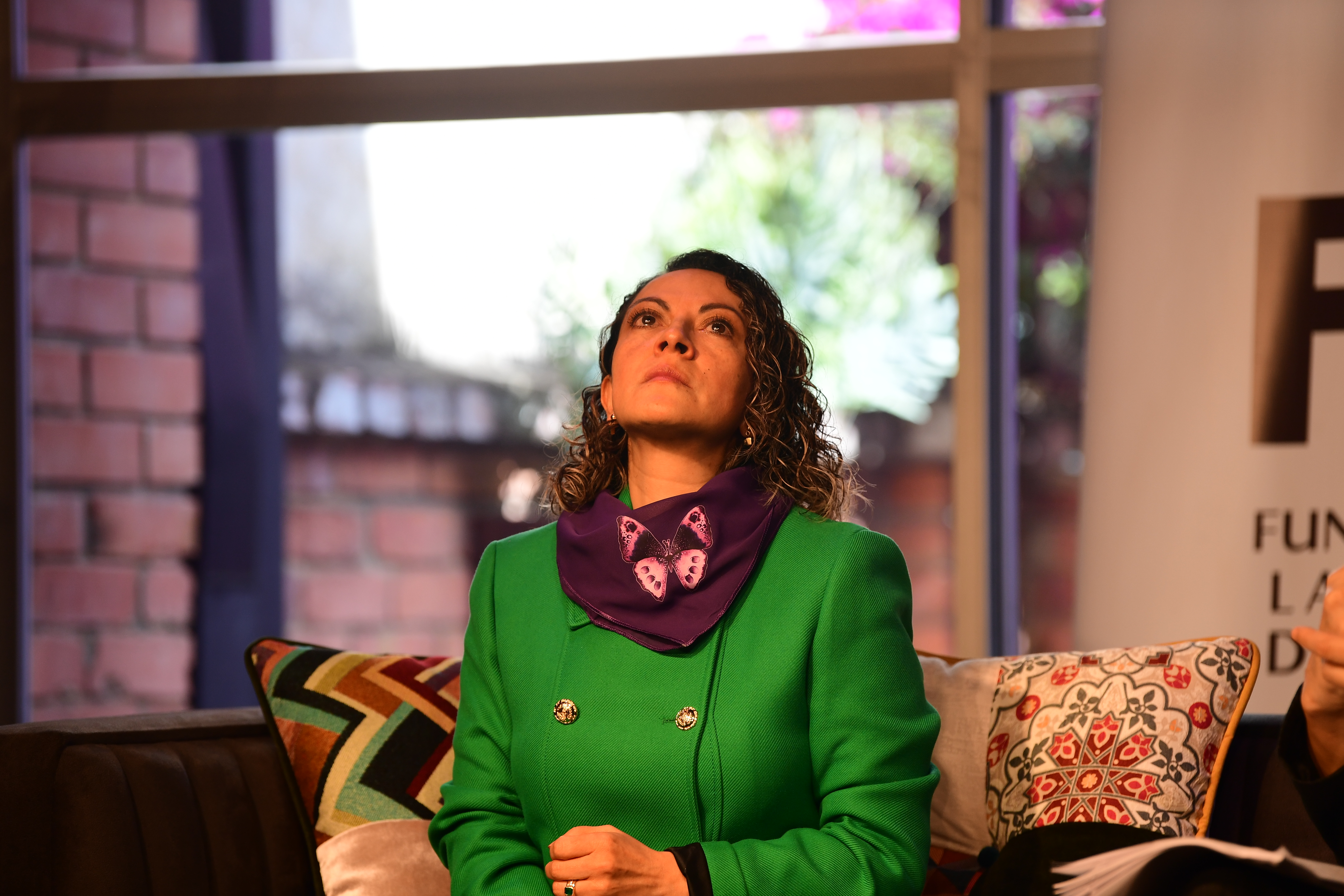 Periodista, escritora y activista colombiana contra la violencia de género