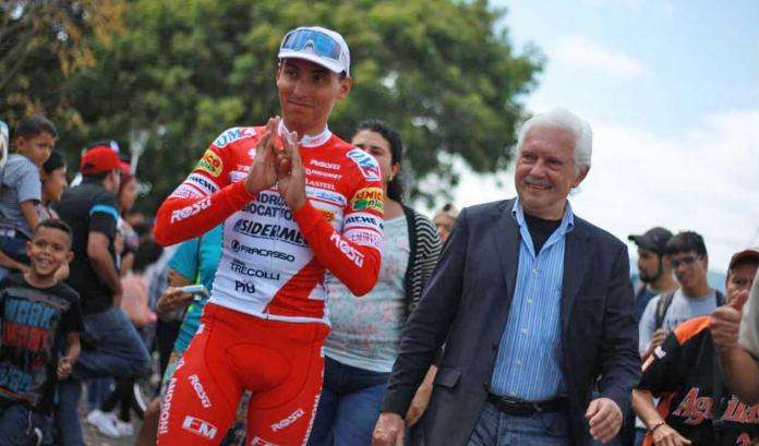 Jhonatan Restrepo, ciclista colombiano del Androni.