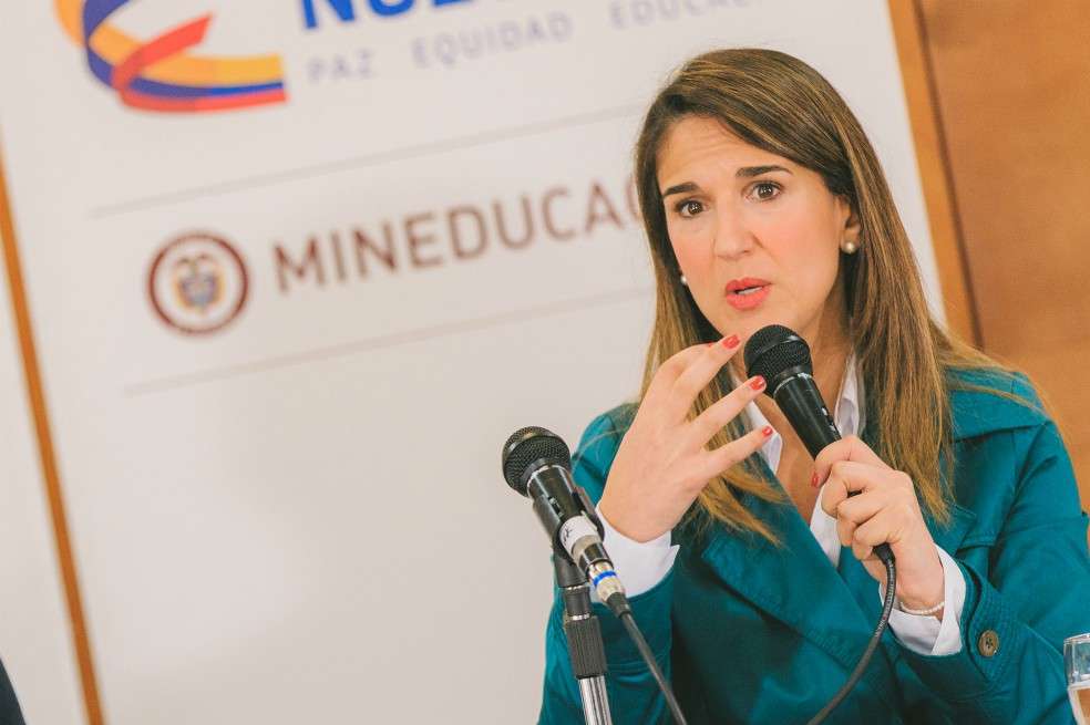 Janeth Giha, ministra de Educación.  / Cortesía Ministerio de Educación.