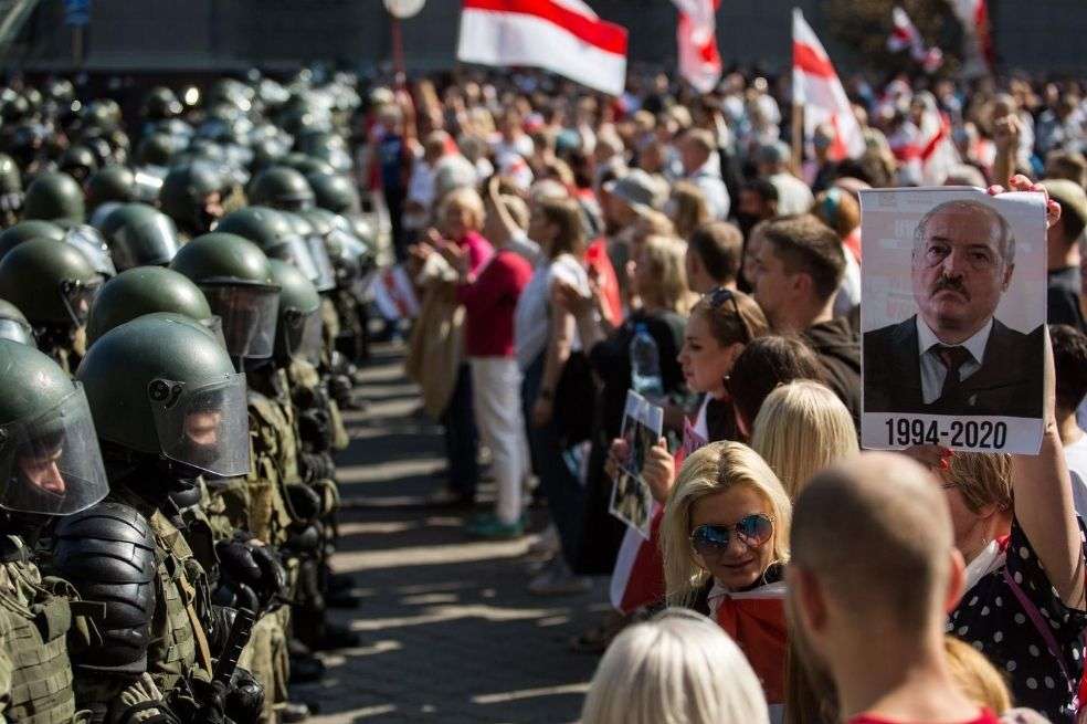 Las manifestaciones en Bielorrusia contra Alexandr Lukashenko cumplieron cuatro semanas.
