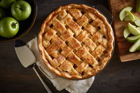 ¡Sí que sí! Esta es la receta para preparar un crocante pastel de manzana