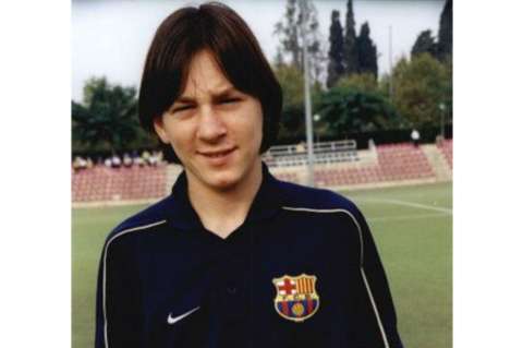 El día en que Messi pasó las pruebas en Barcelona