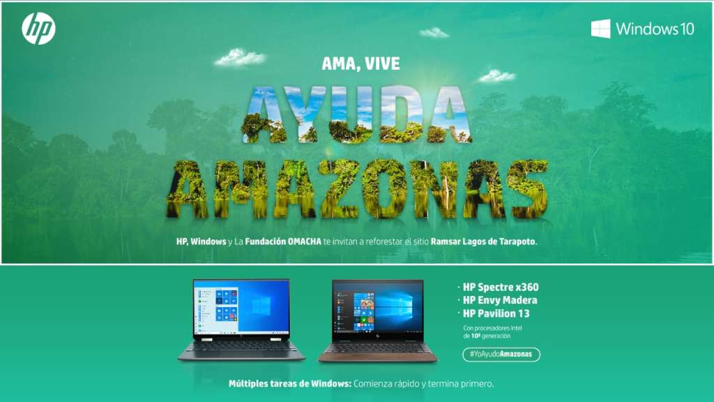 Se sembrarán 10.000 árboles para recuperar el bosque amazónico.