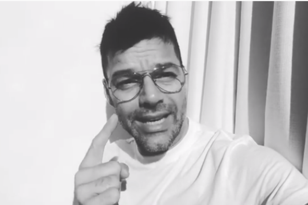Captura de pantalla de Instagram @ricky_martin
