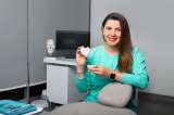Ella creó una clínica especializada en ortodoncia y estética dental en Bogotá