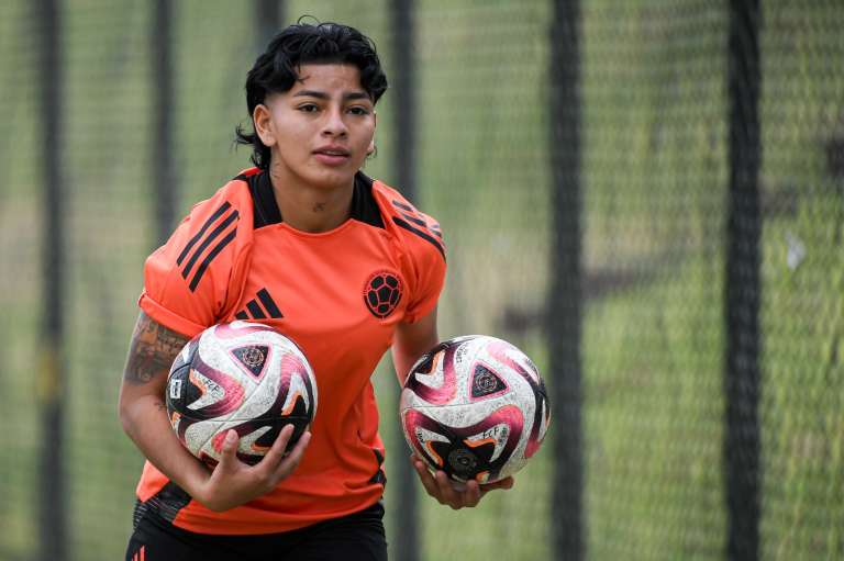 La metense Yésica Muñoz, delantera de Llaneros, es una de las piezas claves del ataque de la selección colombiana.
