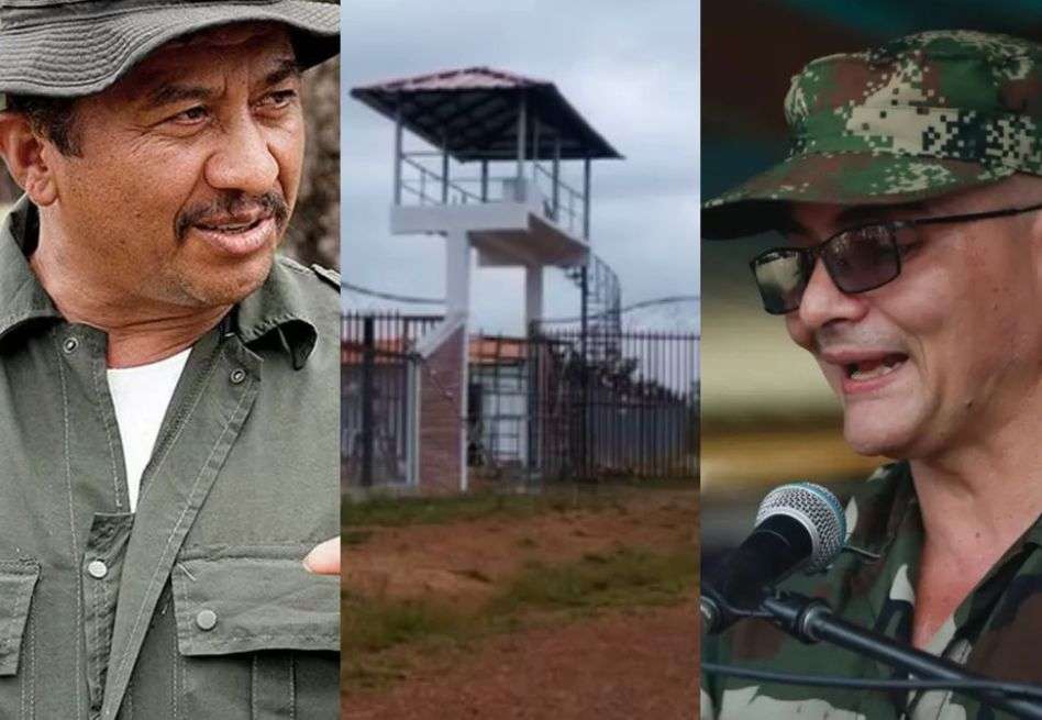 Gentil Duarte (izq) fue el primer comandante del EMC. Tras su muerte el mando fue asumido por Iván Mordisco (der).