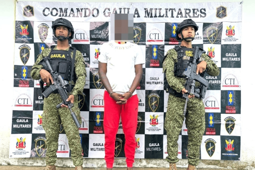 Capturan a “Pícoro”, presunto integrante de disidencias de las Farc en Nariño
