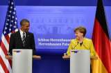 Obama ya está en Berlín para su última visita a Ángela Merkel, una de sus grandes aliadas