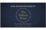 New York Times y periodismo sobre violencia sexual, ganadores de los Pulitzer 2020