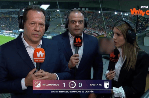 Periodistas de Win Sports no estaban viendo porno durante el clásico capitalino