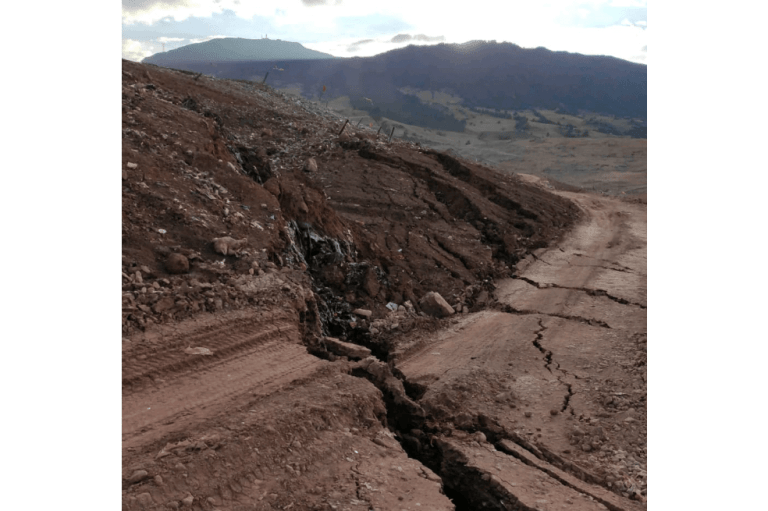 Verifican magnitud de derrumbe en relleno Doña Juana de Bogotá